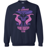 Sweatshirts Navy / Small Crime Fighters Club Crewneck Sweatshirt