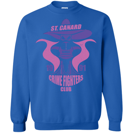 Sweatshirts Royal / Small Crime Fighters Club Crewneck Sweatshirt