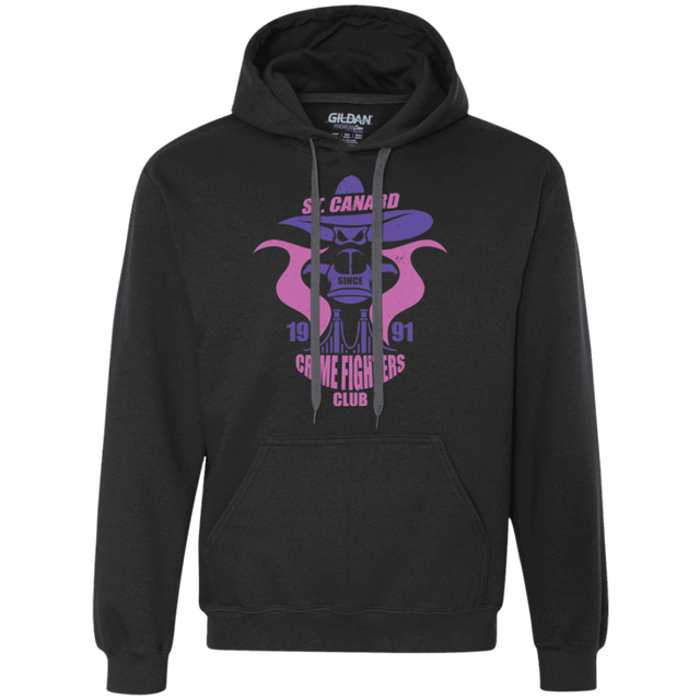 Sweatshirts Black / Small Crime Fighters Club Premium Fleece Hoodie