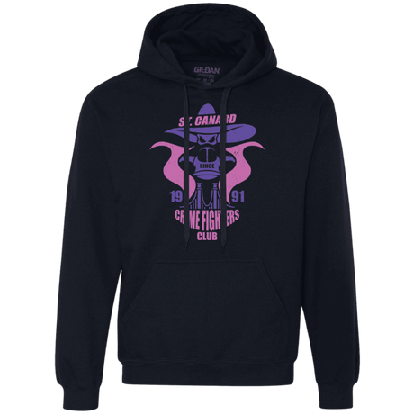 Sweatshirts Navy / Small Crime Fighters Club Premium Fleece Hoodie