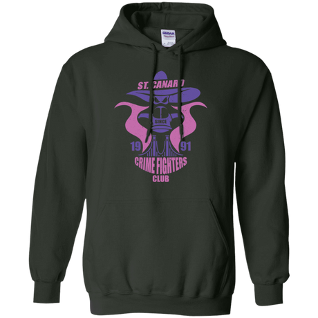 Sweatshirts Forest Green / Small Crime Fighters Club Pullover Hoodie