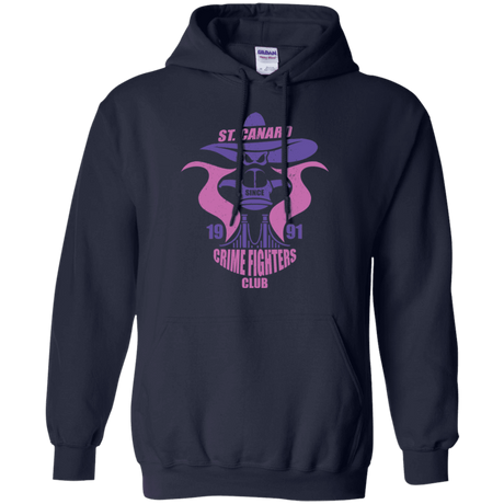 Sweatshirts Navy / Small Crime Fighters Club Pullover Hoodie