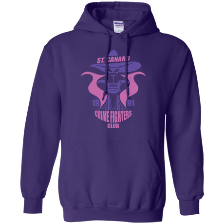 Sweatshirts Purple / Small Crime Fighters Club Pullover Hoodie