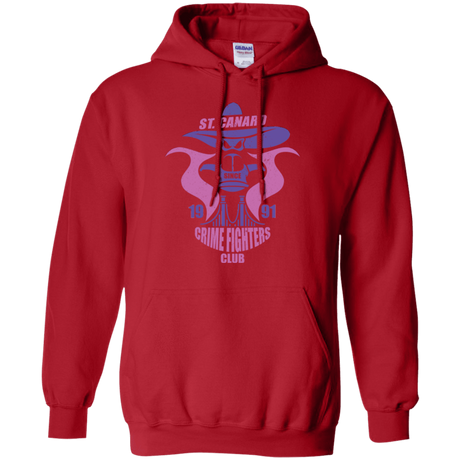 Sweatshirts Red / Small Crime Fighters Club Pullover Hoodie