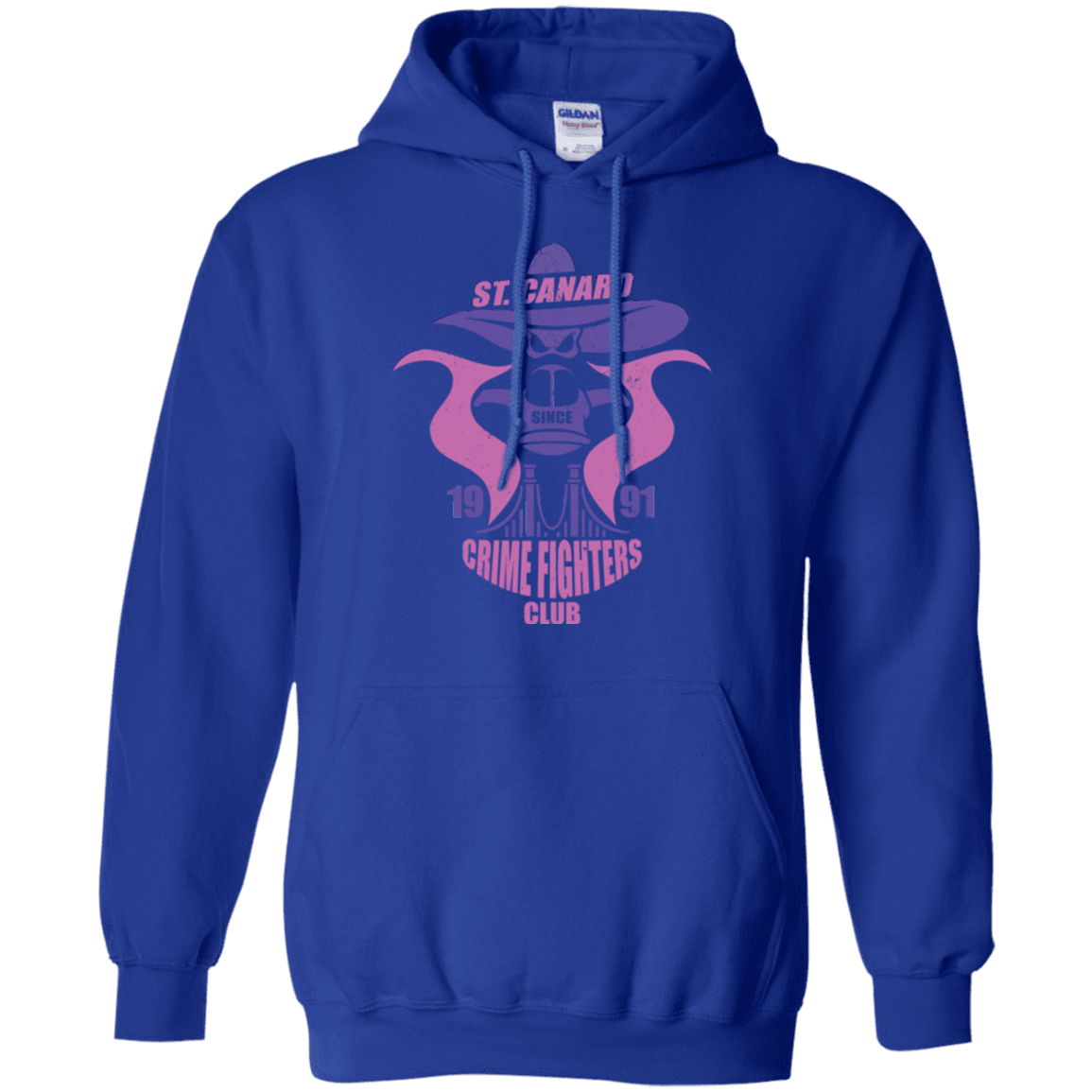Sweatshirts Royal / Small Crime Fighters Club Pullover Hoodie