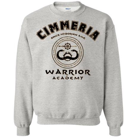 Sweatshirts Ash / Small Crimmeria Warrior academy Crewneck Sweatshirt