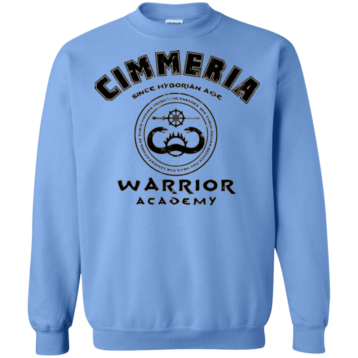 Sweatshirts Carolina Blue / Small Crimmeria Warrior academy Crewneck Sweatshirt