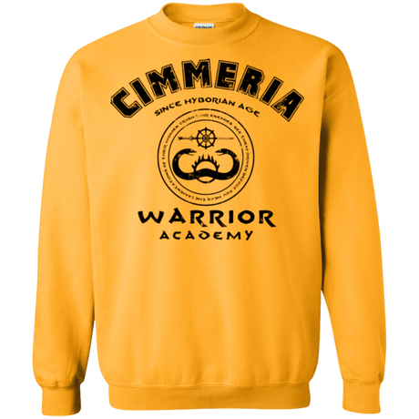 Sweatshirts Gold / Small Crimmeria Warrior academy Crewneck Sweatshirt