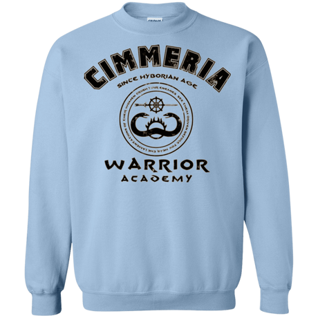 Sweatshirts Light Blue / Small Crimmeria Warrior academy Crewneck Sweatshirt