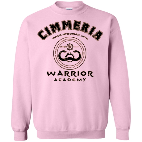 Sweatshirts Light Pink / Small Crimmeria Warrior academy Crewneck Sweatshirt