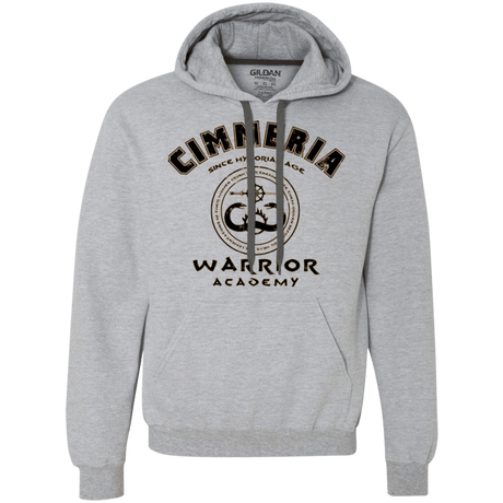 Sweatshirts Sport Grey / Small Crimmeria Warrior academy Premium Fleece Hoodie