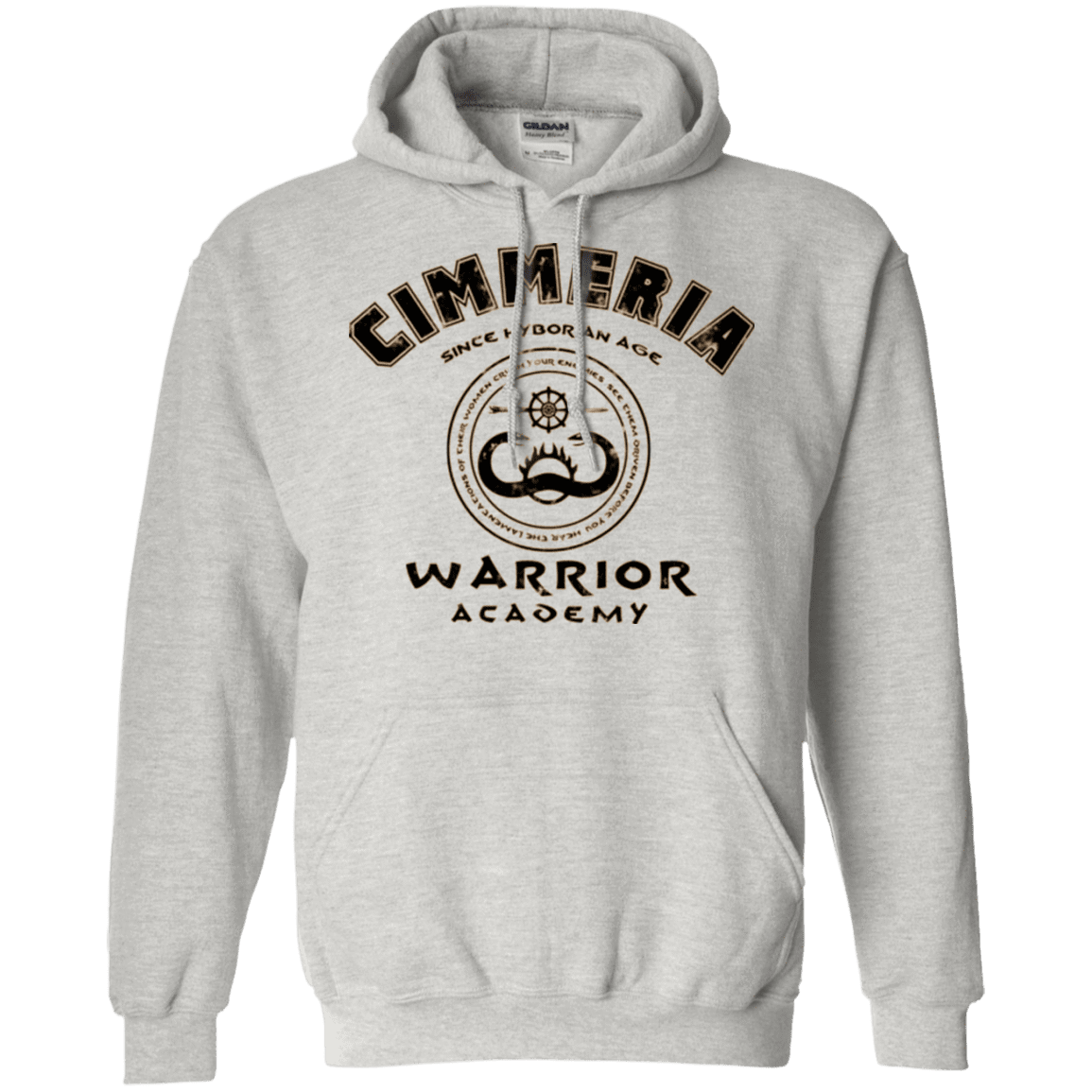 Sweatshirts Ash / Small Crimmeria Warrior academy Pullover Hoodie