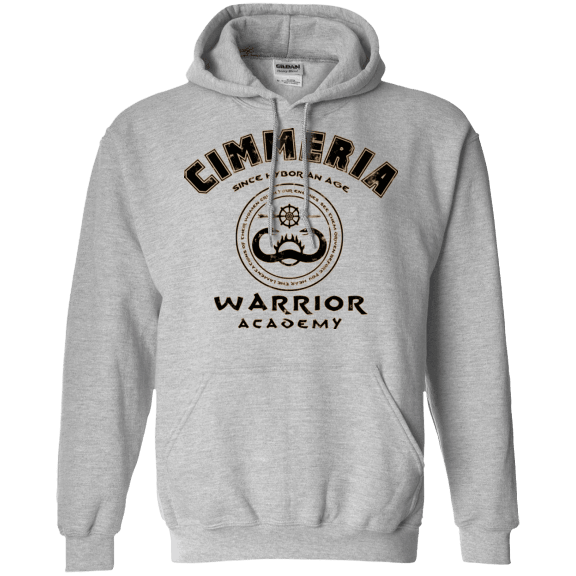 Sweatshirts Sport Grey / Small Crimmeria Warrior academy Pullover Hoodie