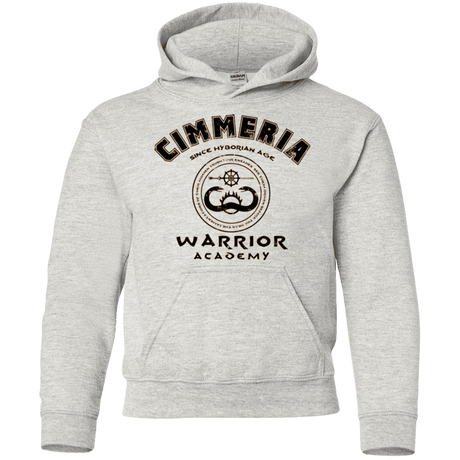 Sweatshirts Ash / YS Crimmeria Warrior academy Youth Hoodie