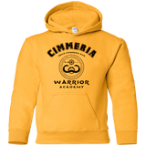 Sweatshirts Gold / YS Crimmeria Warrior academy Youth Hoodie