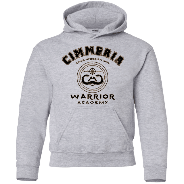 Sweatshirts Sport Grey / YS Crimmeria Warrior academy Youth Hoodie