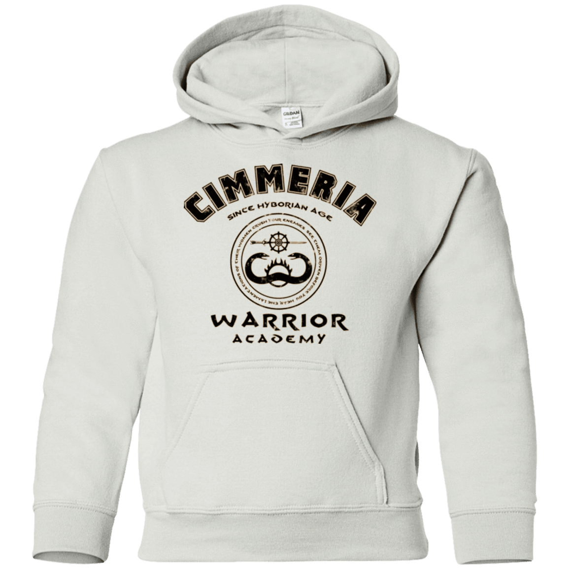Sweatshirts White / YS Crimmeria Warrior academy Youth Hoodie