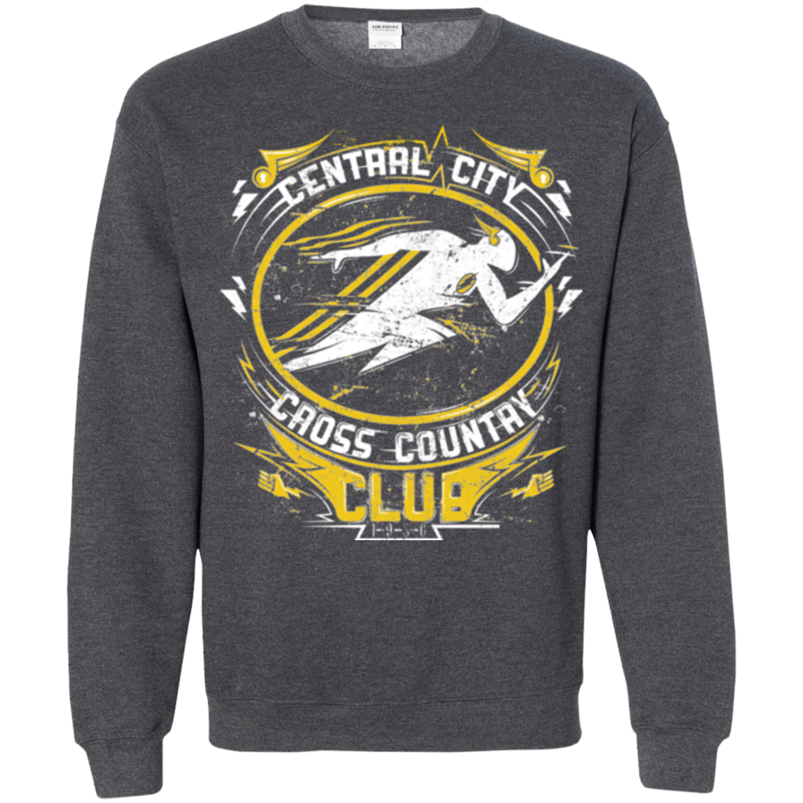 Sweatshirts Dark Heather / Small Cross Country Club Crewneck Sweatshirt