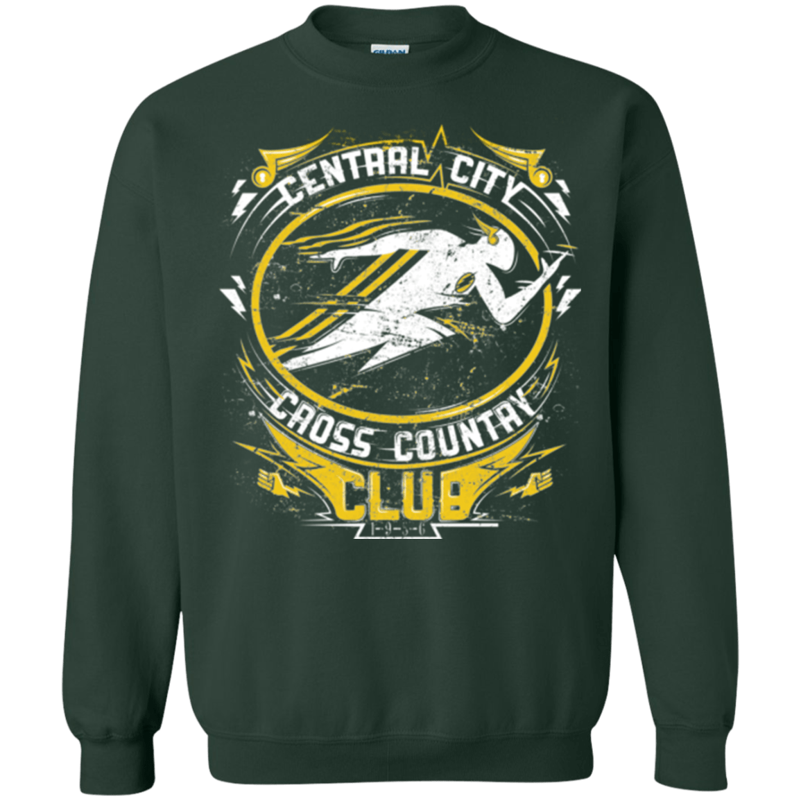 Sweatshirts Forest Green / Small Cross Country Club Crewneck Sweatshirt