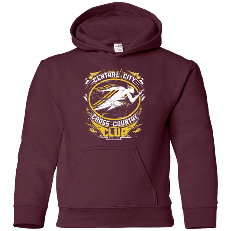 Sweatshirts Maroon / YS Cross Country Club Youth Hoodie