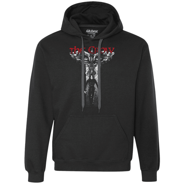 Sweatshirts Black / Small Cross Crown Premium Fleece Hoodie