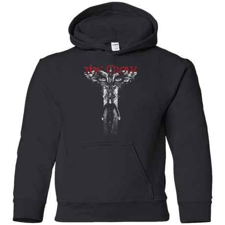 Sweatshirts Black / YS Cross Crown Youth Hoodie