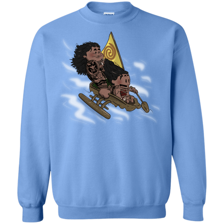 Sweatshirts Carolina Blue / S Cross to The Ocean Crewneck Sweatshirt