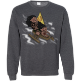 Sweatshirts Dark Heather / S Cross to The Ocean Crewneck Sweatshirt