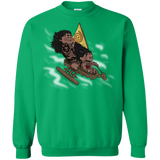 Sweatshirts Irish Green / S Cross to The Ocean Crewneck Sweatshirt