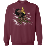 Sweatshirts Maroon / S Cross to The Ocean Crewneck Sweatshirt