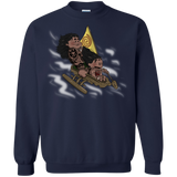 Sweatshirts Navy / S Cross to The Ocean Crewneck Sweatshirt