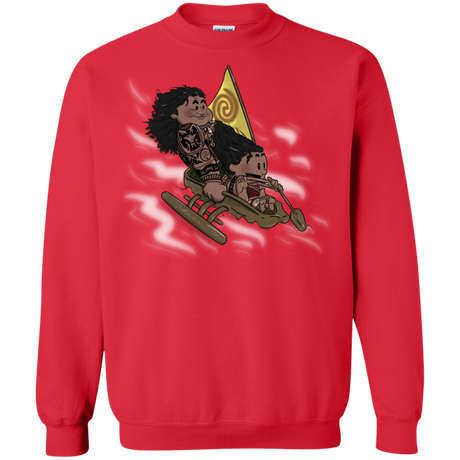 Sweatshirts Red / S Cross to The Ocean Crewneck Sweatshirt