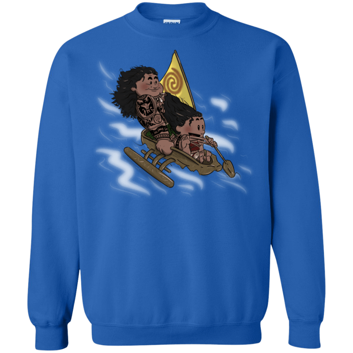 Sweatshirts Royal / S Cross to The Ocean Crewneck Sweatshirt