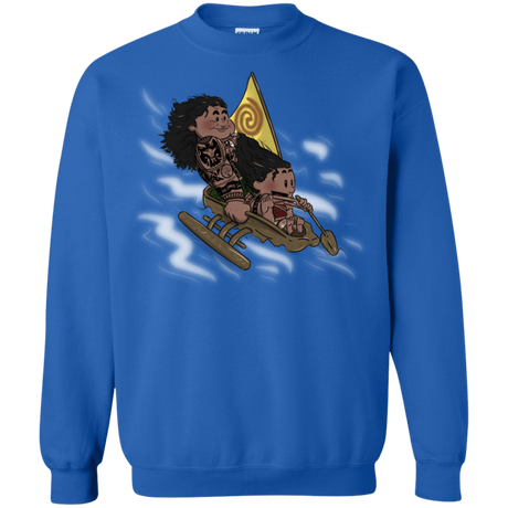 Sweatshirts Royal / S Cross to The Ocean Crewneck Sweatshirt