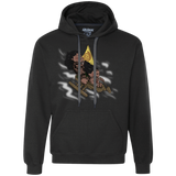 Sweatshirts Black / S Cross to The Ocean Premium Fleece Hoodie