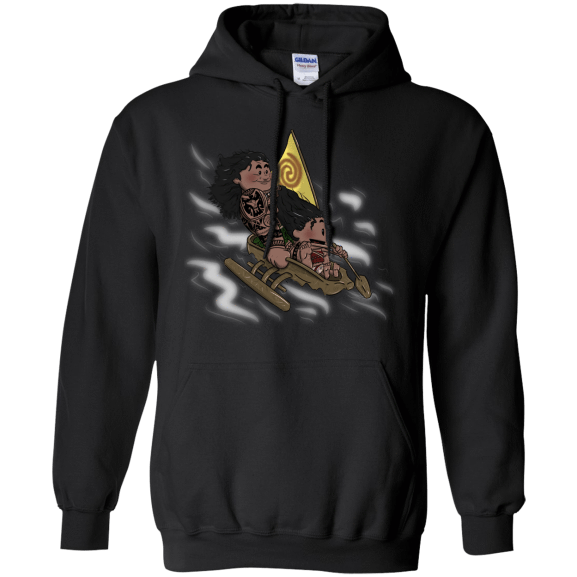 Sweatshirts Black / S Cross to The Ocean Pullover Hoodie