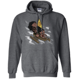 Sweatshirts Dark Heather / S Cross to The Ocean Pullover Hoodie