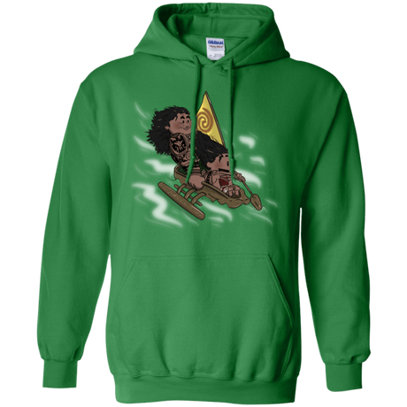 Sweatshirts Irish Green / S Cross to The Ocean Pullover Hoodie