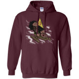 Sweatshirts Maroon / S Cross to The Ocean Pullover Hoodie