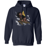 Sweatshirts Navy / S Cross to The Ocean Pullover Hoodie