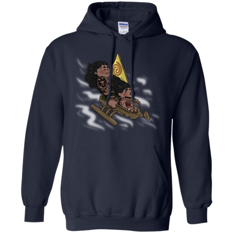 Sweatshirts Navy / S Cross to The Ocean Pullover Hoodie