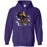 Sweatshirts Purple / S Cross to The Ocean Pullover Hoodie