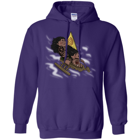 Sweatshirts Purple / S Cross to The Ocean Pullover Hoodie