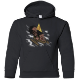 Sweatshirts Black / YS Cross to The Ocean Youth Hoodie