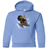 Sweatshirts Carolina Blue / YS Cross to The Ocean Youth Hoodie