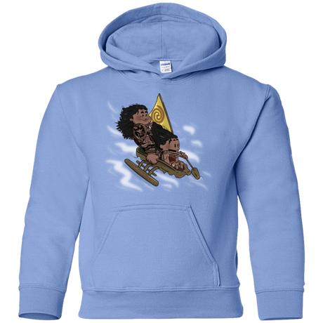 Sweatshirts Carolina Blue / YS Cross to The Ocean Youth Hoodie