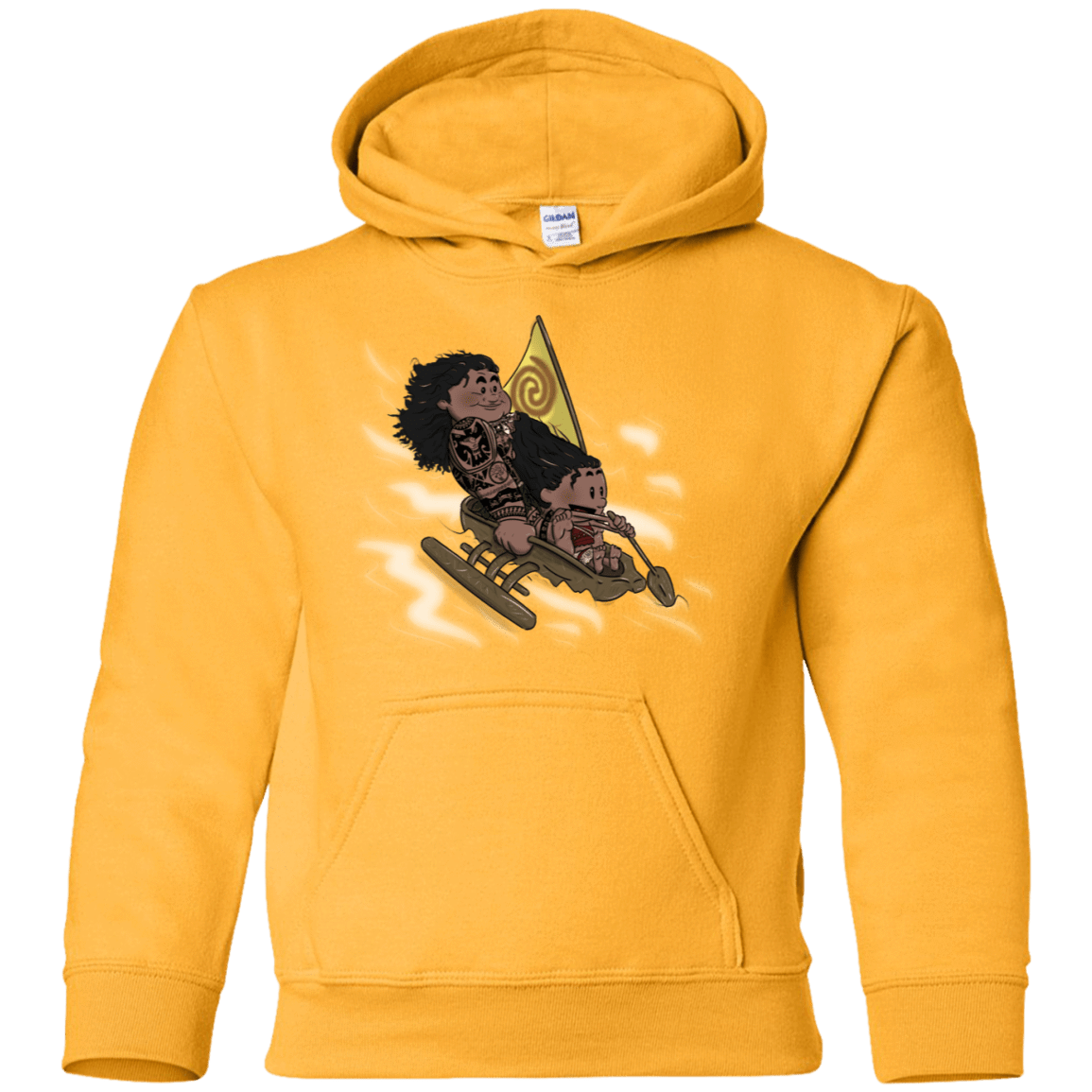 Sweatshirts Gold / YS Cross to The Ocean Youth Hoodie