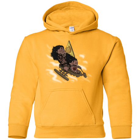 Sweatshirts Gold / YS Cross to The Ocean Youth Hoodie