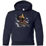 Sweatshirts Navy / YS Cross to The Ocean Youth Hoodie