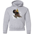 Sweatshirts Sport Grey / YS Cross to The Ocean Youth Hoodie